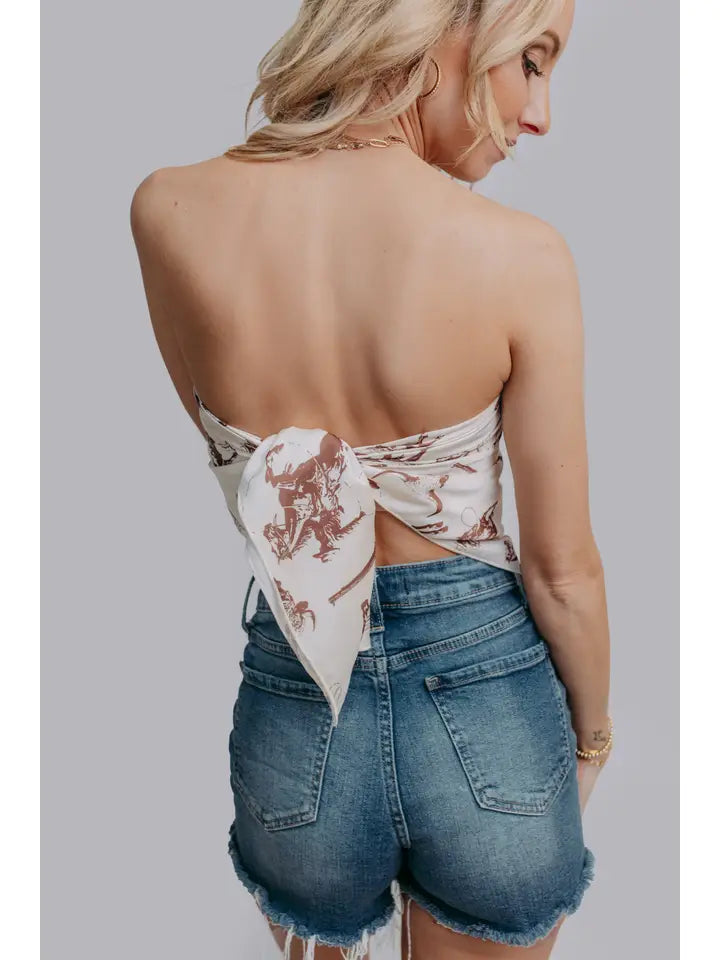 Cowboys & Indians Bandana Top