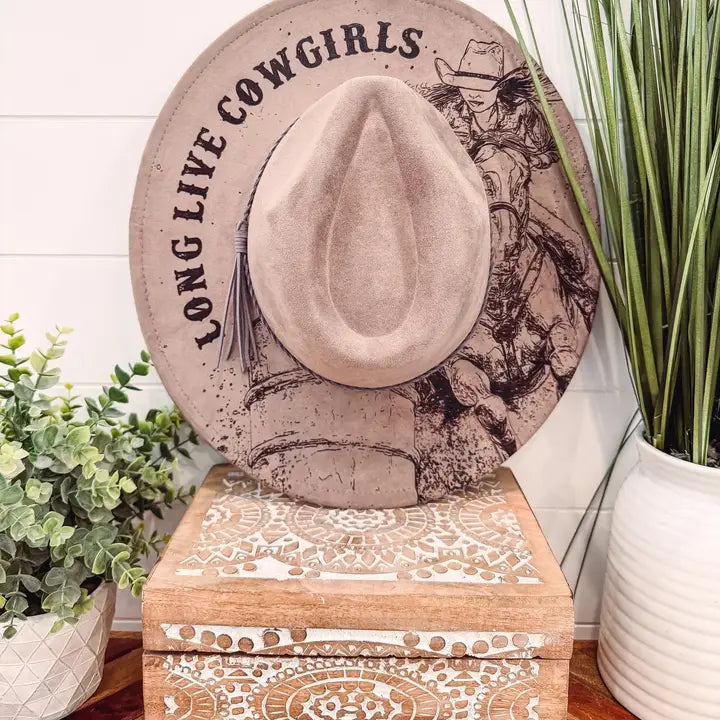 Engraved Barrel Racing Hat