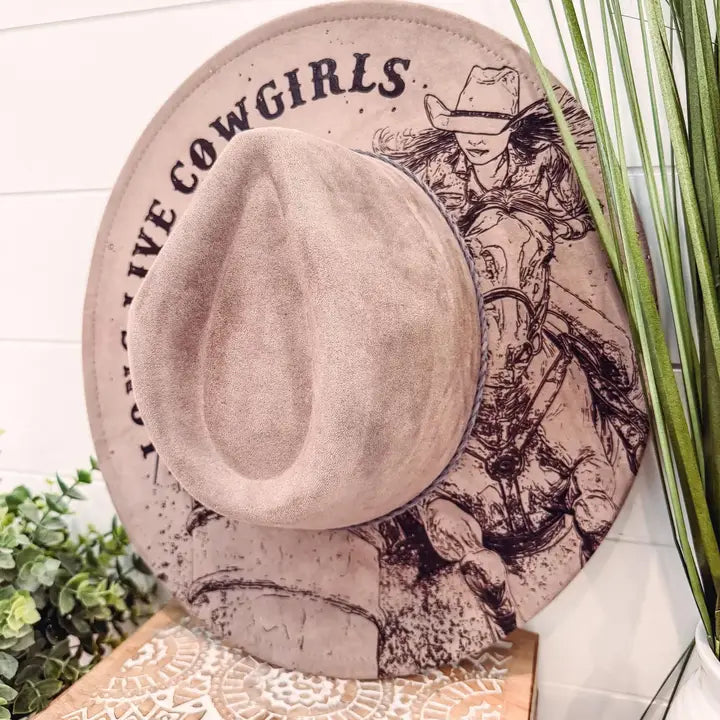 Engraved Barrel Racing Hat