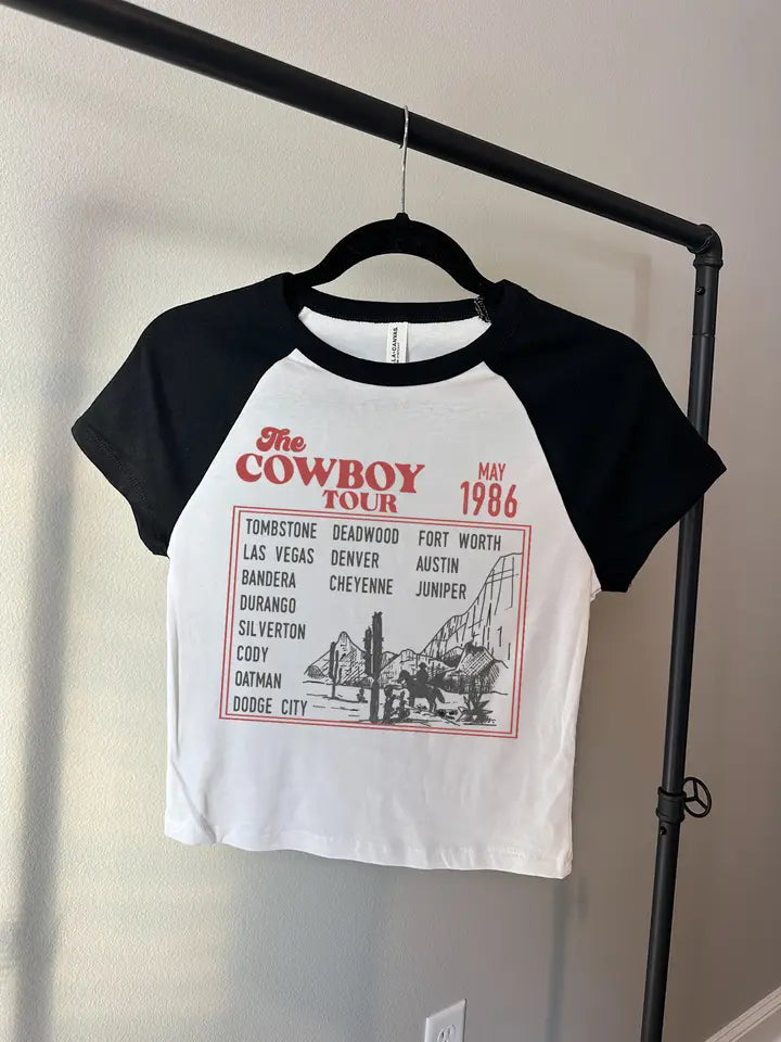 Cowboy Tour Baby Tee