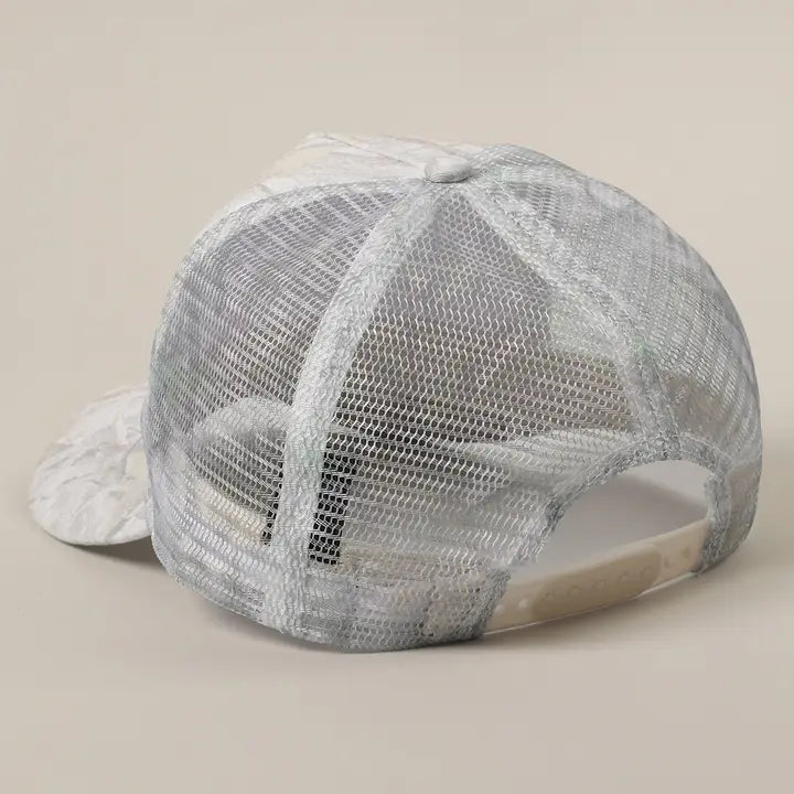 Realtree Camo Print Mesh Back Trucker Hat