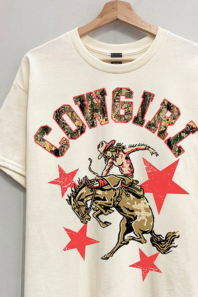 Oversized Cowgirl Tee