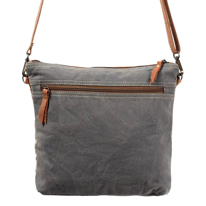 Crossbody Upcycled Canvas Bag