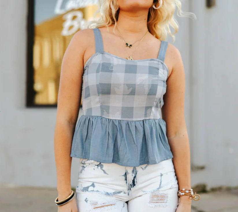 Dancehall Denim Top