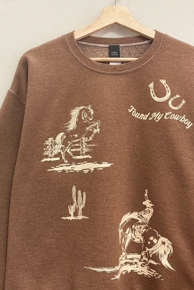 Found My Cowboy Crewneck