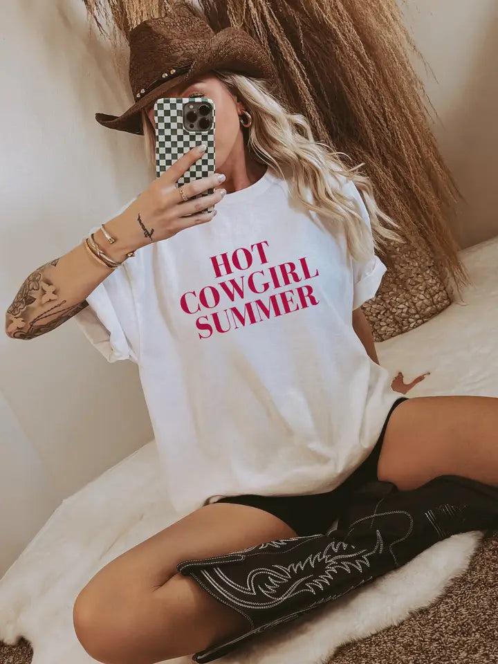 Hot Cowgirl Summer Tee