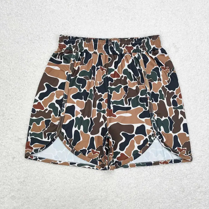 Woman Summer Camo Shorts