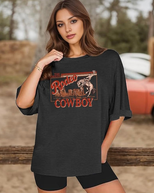 Rodeo Cowboy Oversized Shirt