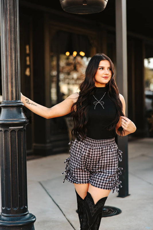 Gingham Gallup Shorts