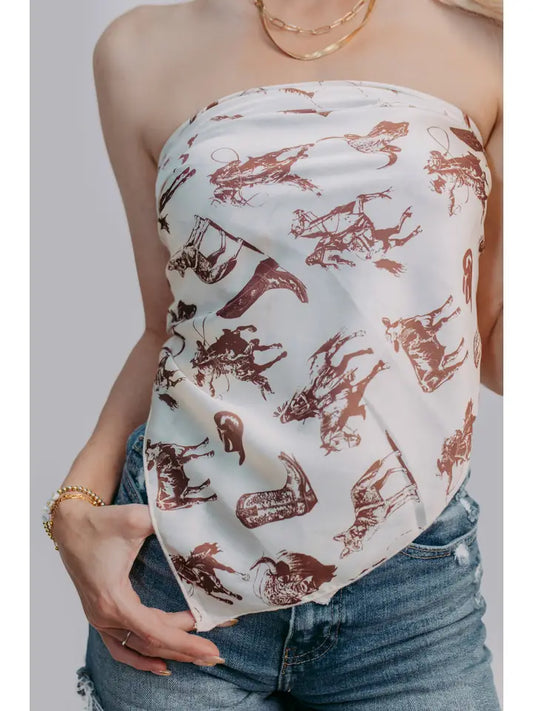 Cowboys & Indians Bandana Top