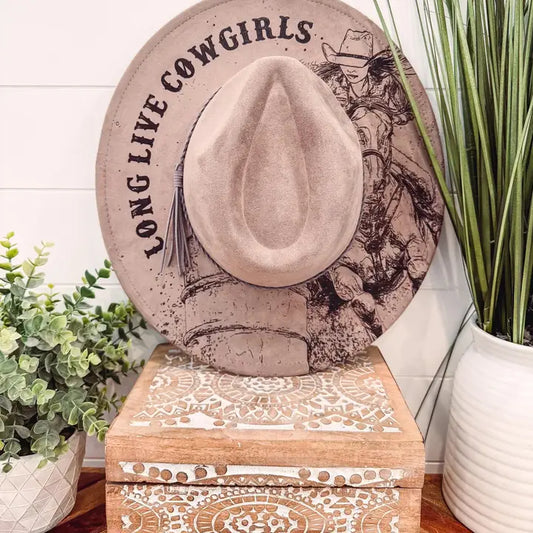 Engraved Barrel Racing Hat