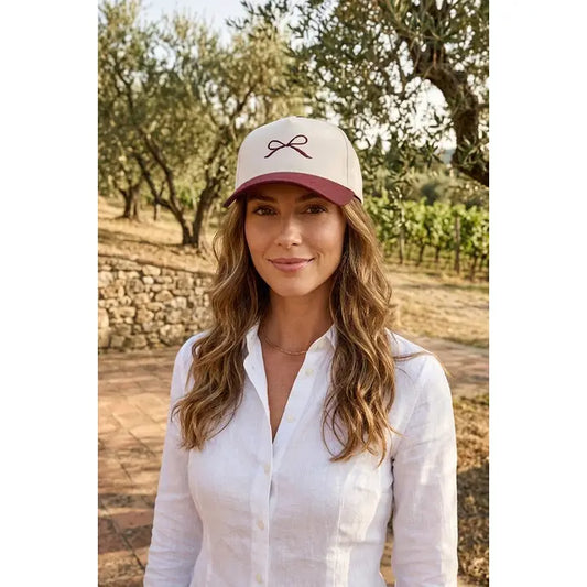 Coquette Bow Canvas Hat