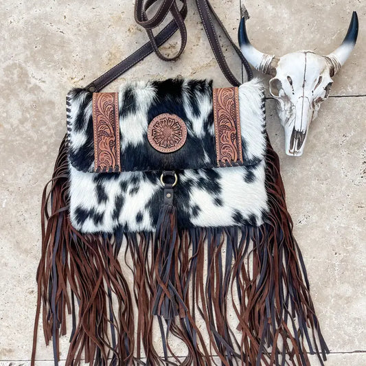 The Regina Crossbody Cowhide Purse