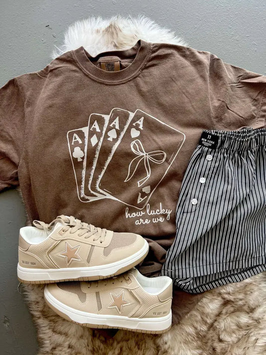 Espresso How Lucky Are We Tee