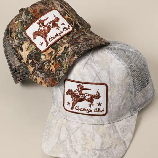 Cowboy Club Mesh Hat