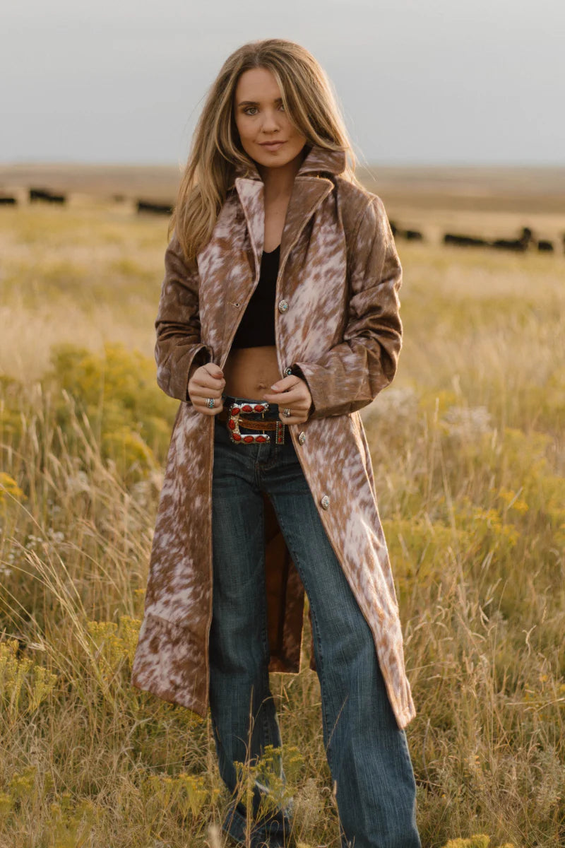 Cows Go Home Long Jacket