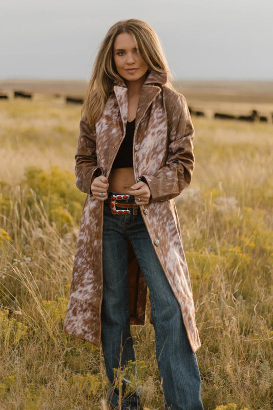 Cows Go Home Long Jacket