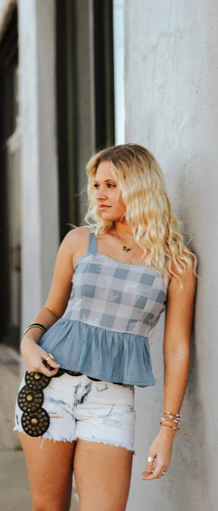 Dancehall Denim Top