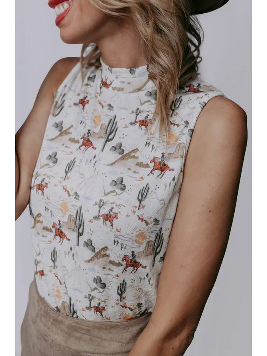 Desert Sleeveless Shirt