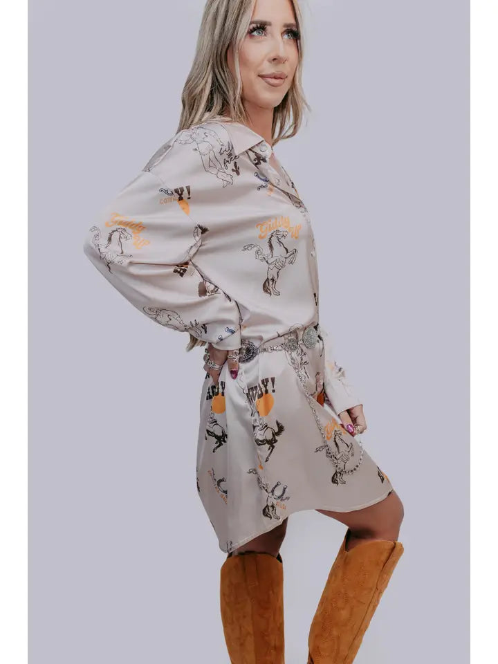 Wild & Free Dress Shirt