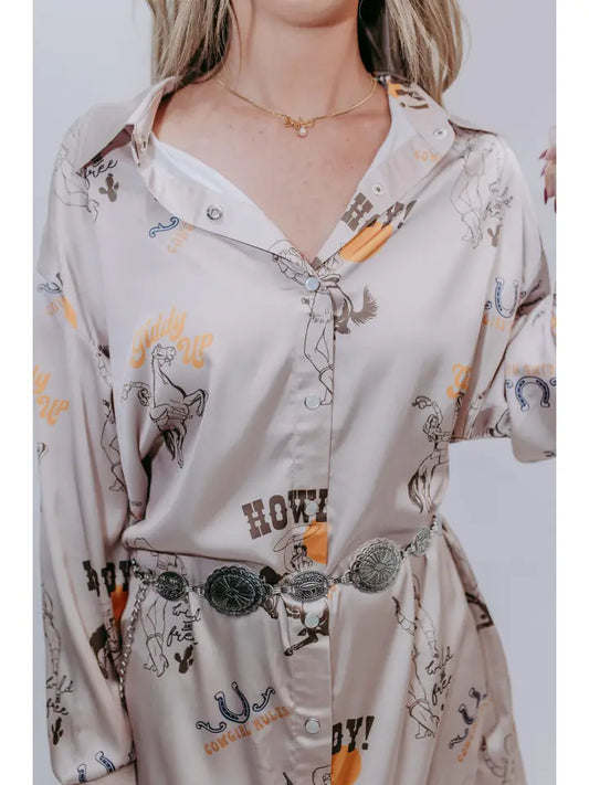 Wild & Free Dress Shirt