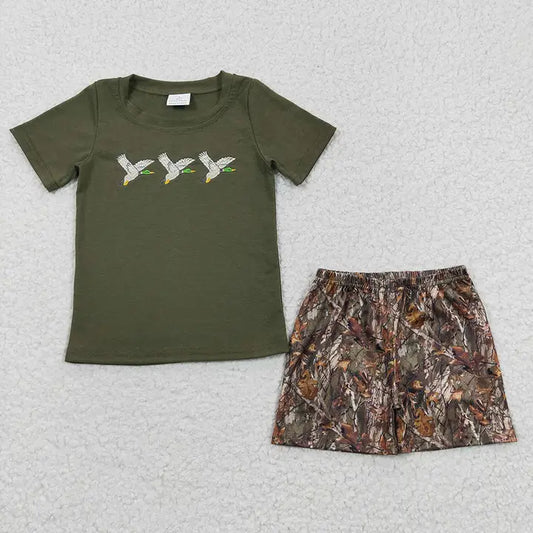 Duck Camo Shorts Set