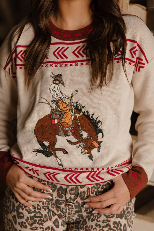 Dust and Spurs Sweater