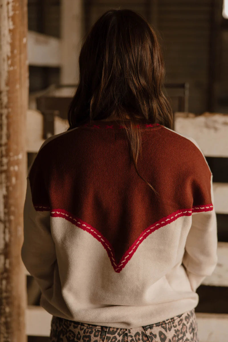 Dust and Spurs Sweater