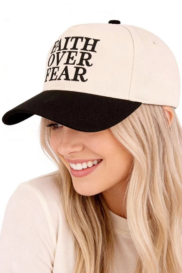 Faith Over Fear Hat