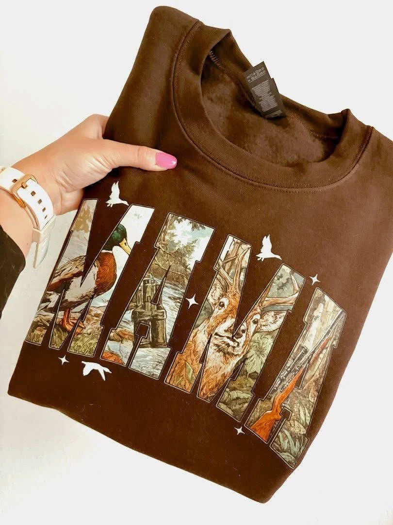 Hunting Mama Crewneck