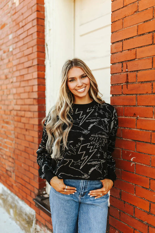 Marfa Lights Sweater
