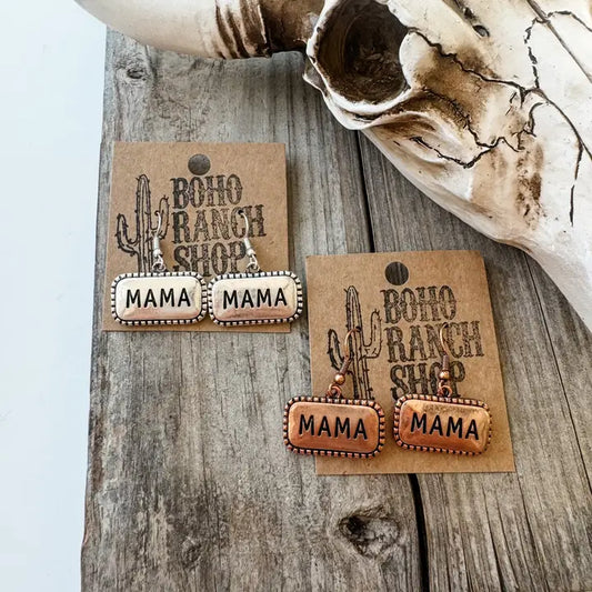 Western Mama Dangle Earrings