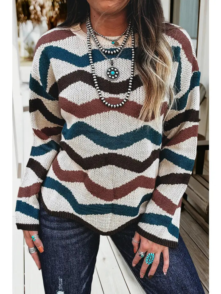 Retro Wave Sweater