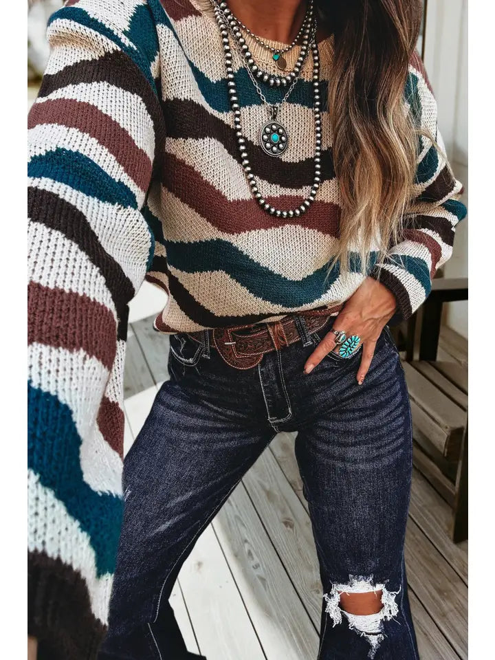 Retro Wave Sweater