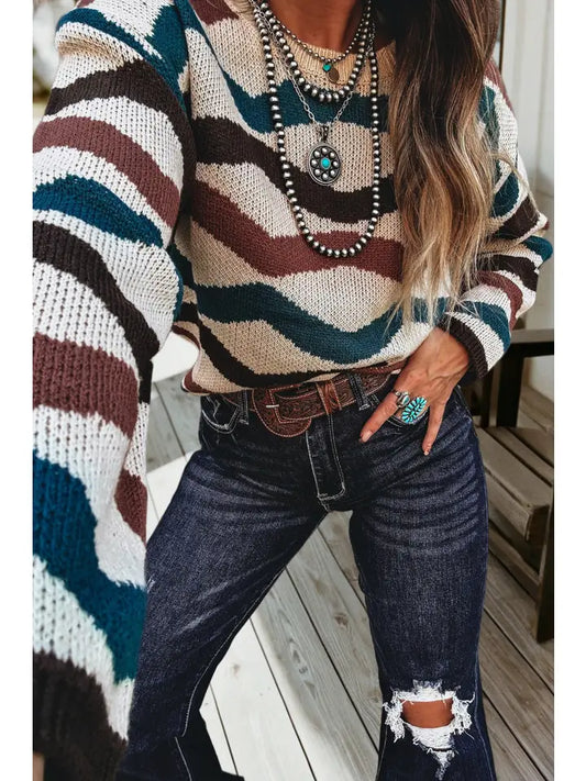 Retro Wave Sweater