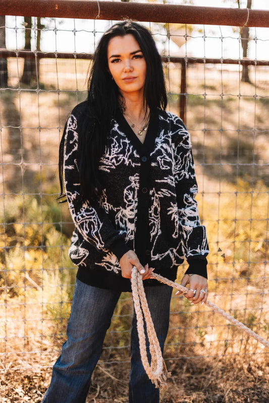 Rodeo Fuzz Cardigan