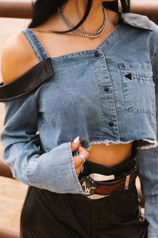 Sidewinder Cropped Shirt