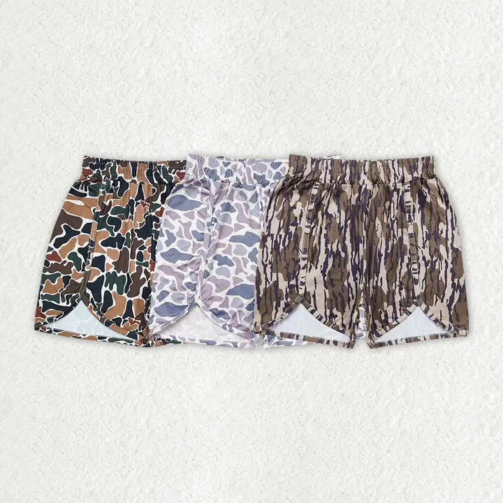 Woman Summer Camo Shorts