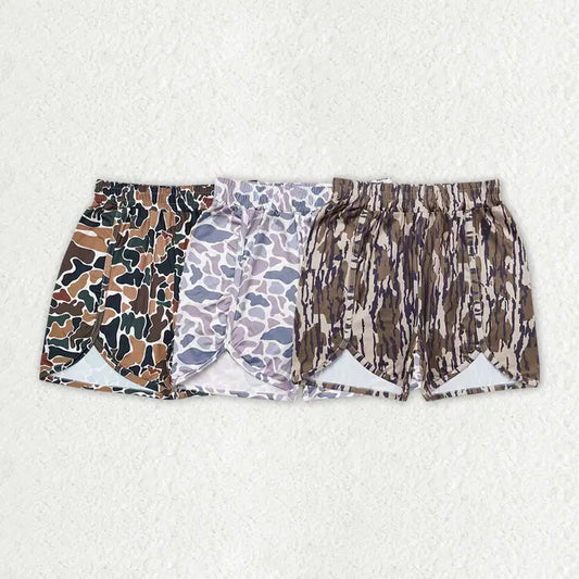 Woman Summer Camo Shorts