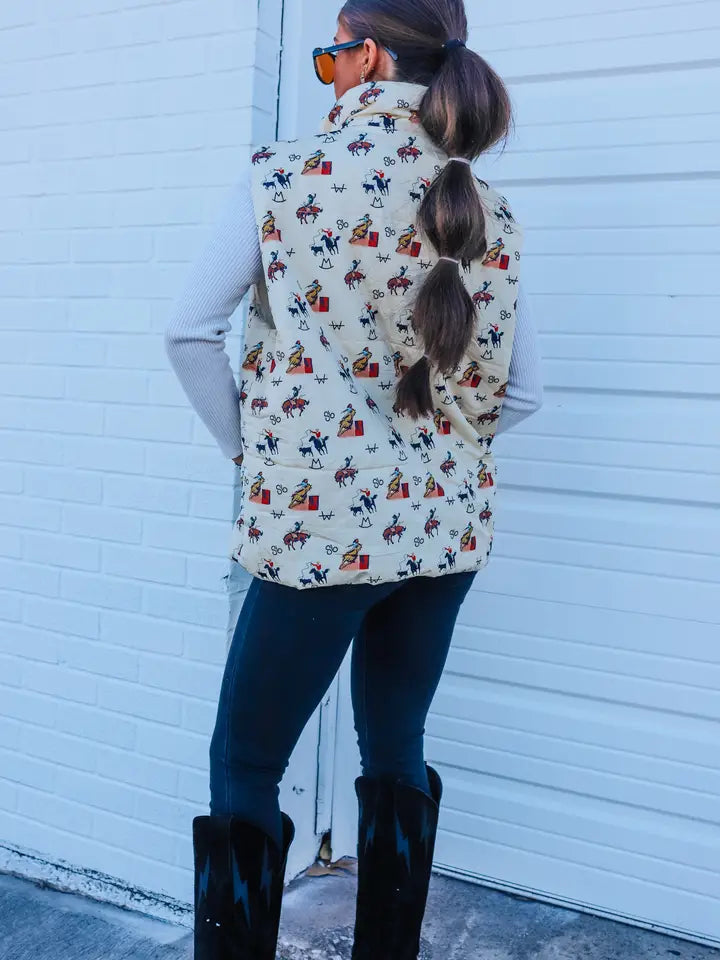 Vintage Cowboy Vest