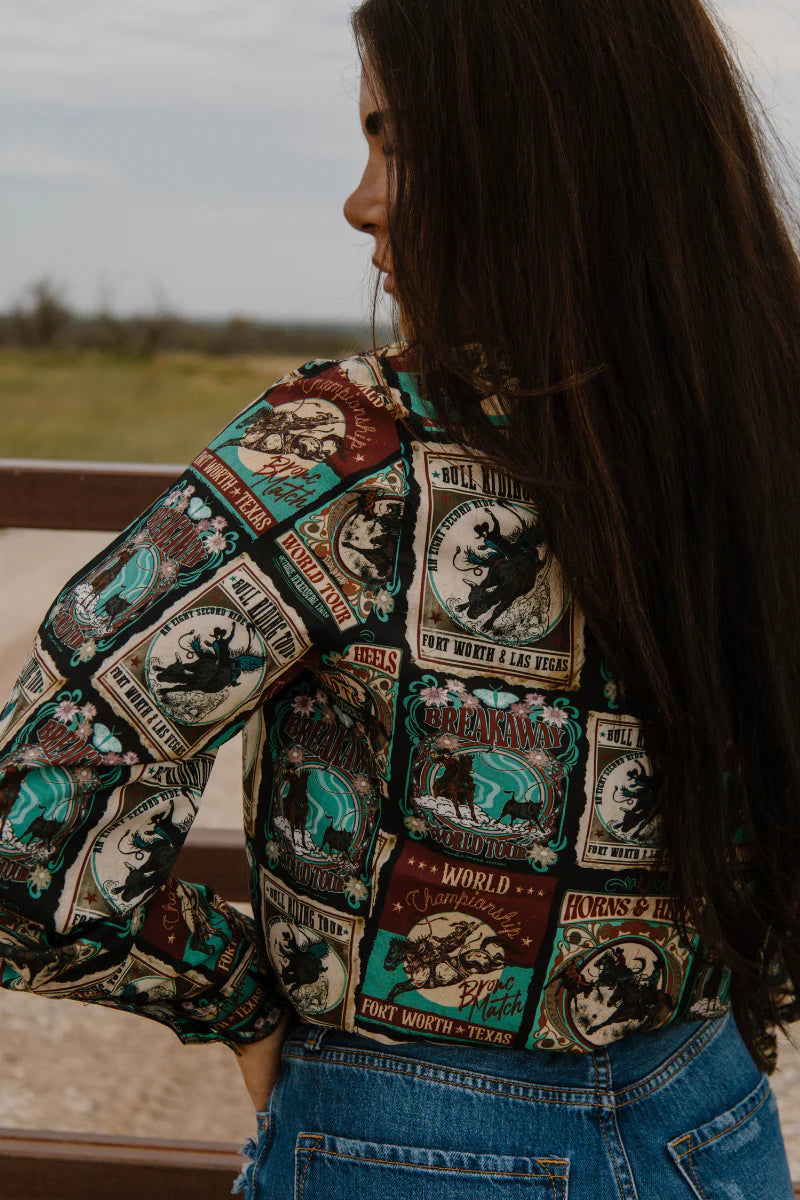 Rodeo Vintage Button Up