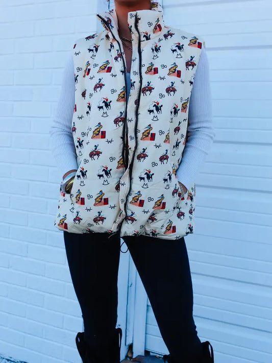 Vintage Cowboy Vest