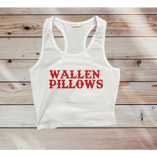 Wallen Pillows Cropped Tank