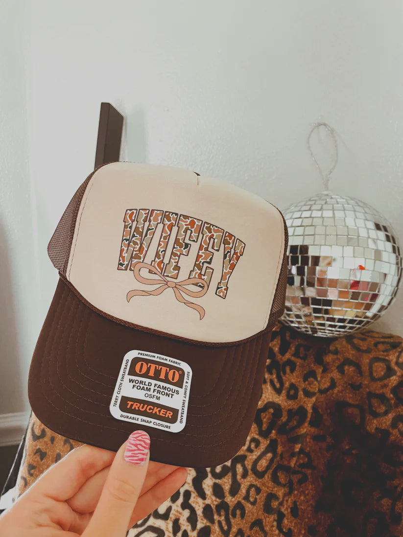 Camo Wifey Hat