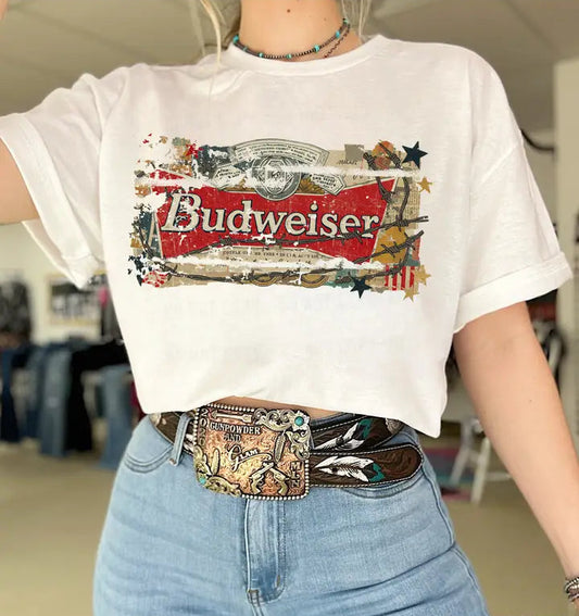 Barbed Wire Bud Tee
